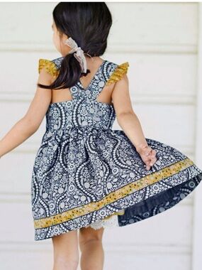 Matilda Jane Joanna Gaines Kick up Your Heel Dress Sz 8 EUC